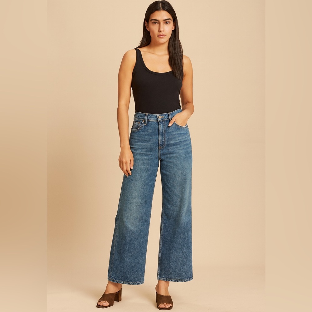 MADEWELL The Curvy Perfect Vintage Wide-Leg Jean 27